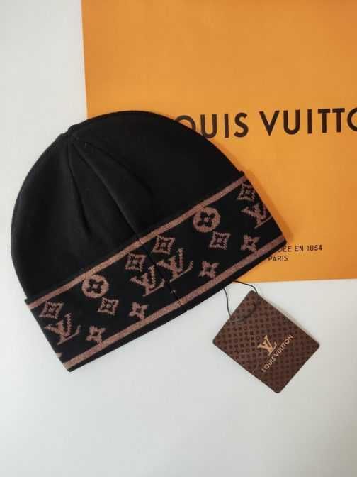 Louis Vuitton Męska damska ciepła zimowa czapka, Francja 1629-2