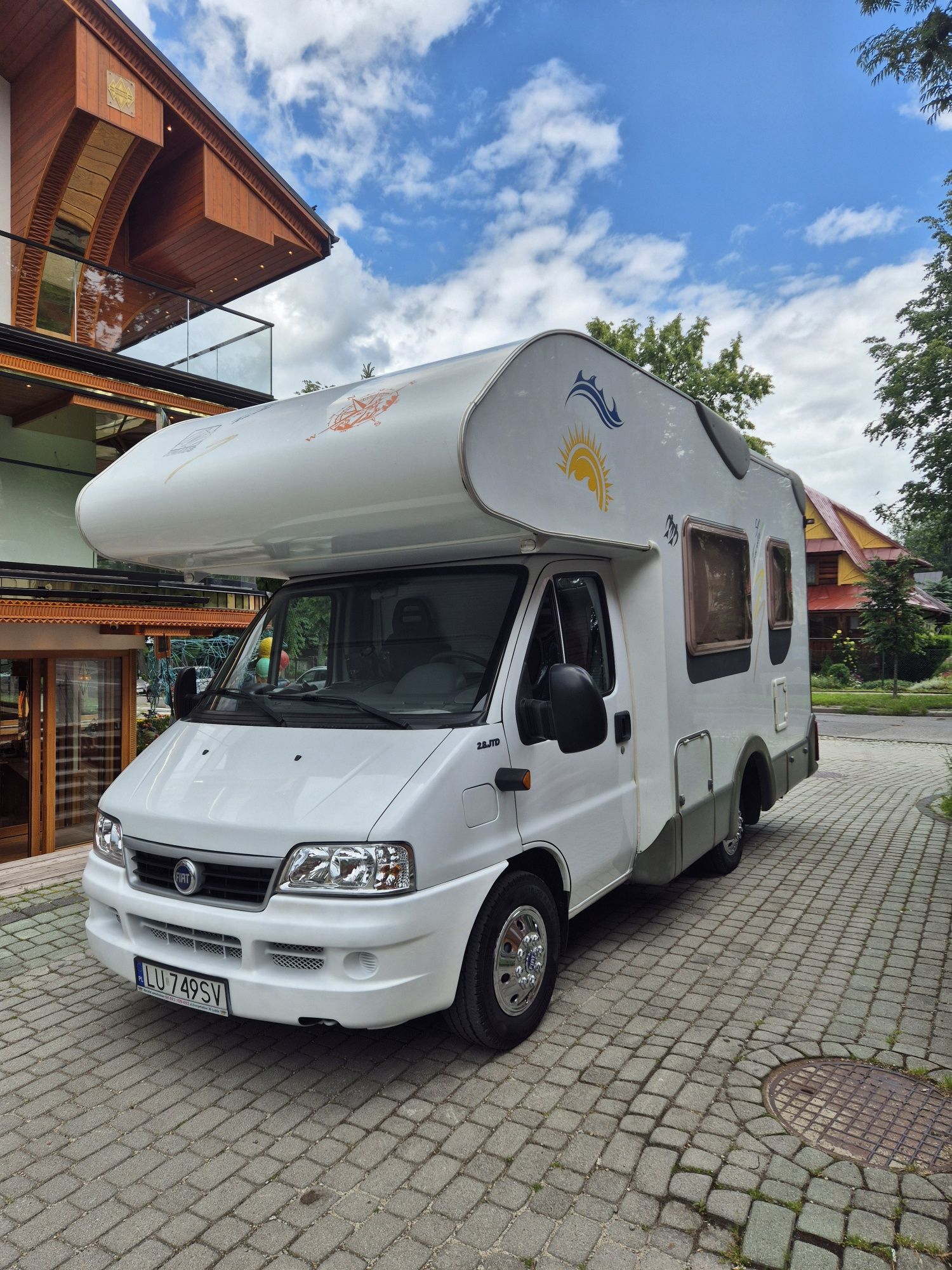 Fiat Ducato 2,8 JTD zabudowa Knaus całoroczna  super stan