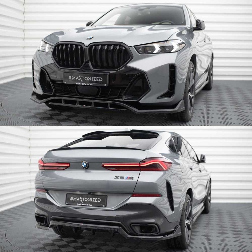 Тюнинг BMW X6 G06 LCI (2023+) обвес губа сплиттер пороги диффузор