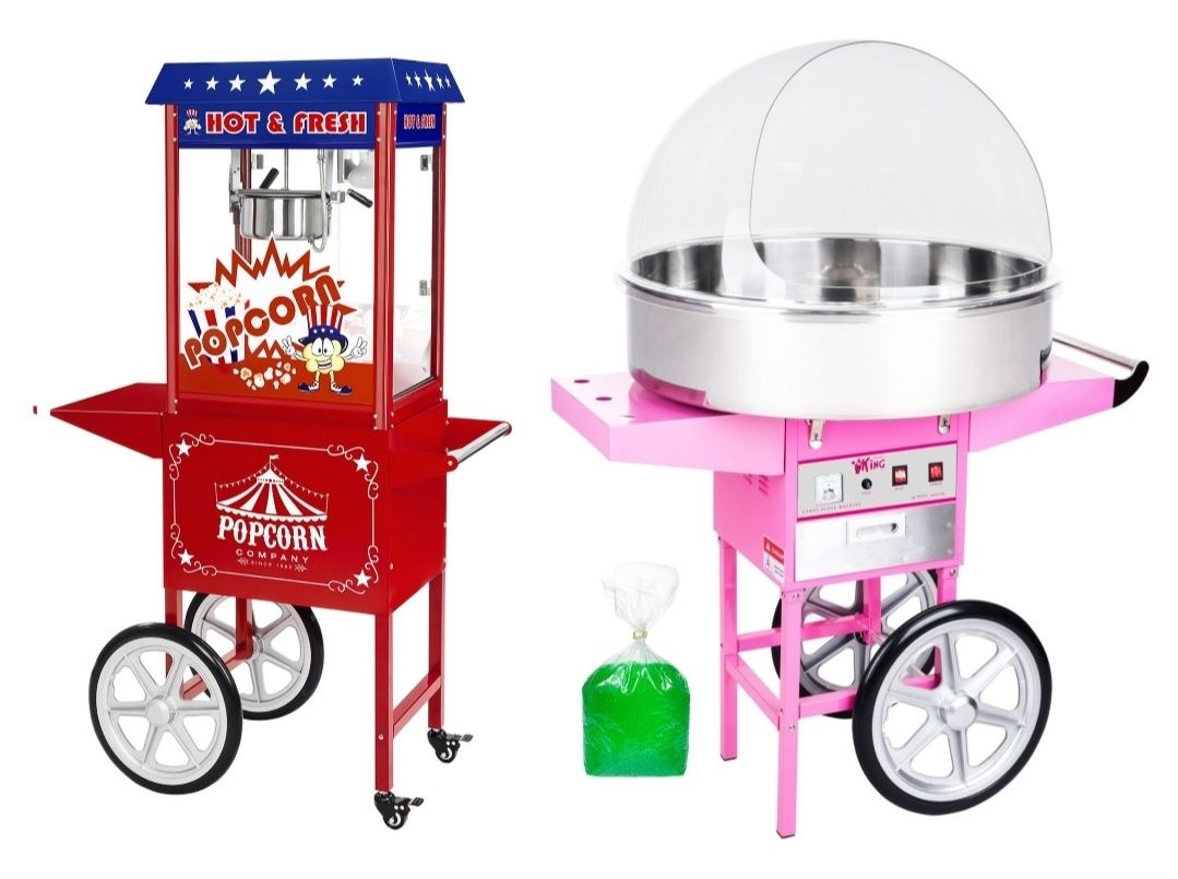 Zamki Dmuchane, trampoliny mobilne, wata i popcorn " Bouncy Mania "