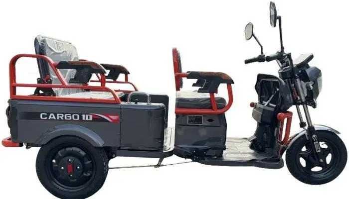 Електро трицикл грузовой Crosser CARGO 10 60V/32Ah/1000W-Серый