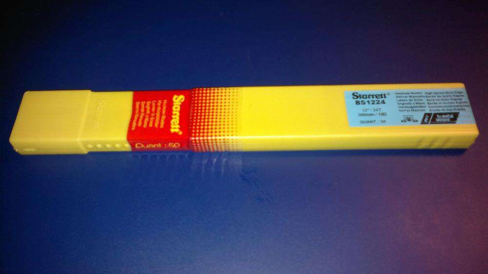 Starrett Folhas serrote manuais Bimetálicas 300mm 24T BS1224 (NOVO)