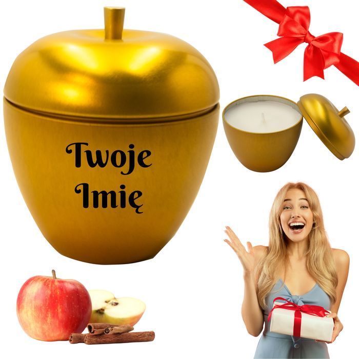 Świeca zapachowa świeczka z imieniem personalizowany super prezent