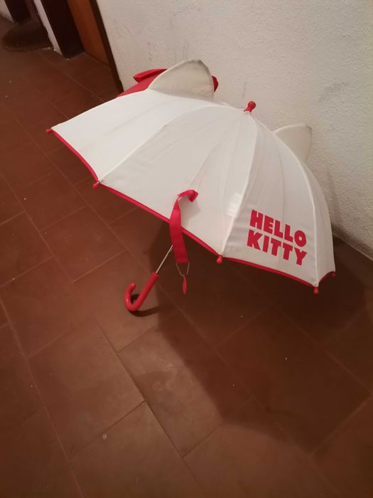 Chapéu de Chuva Hello Kitty