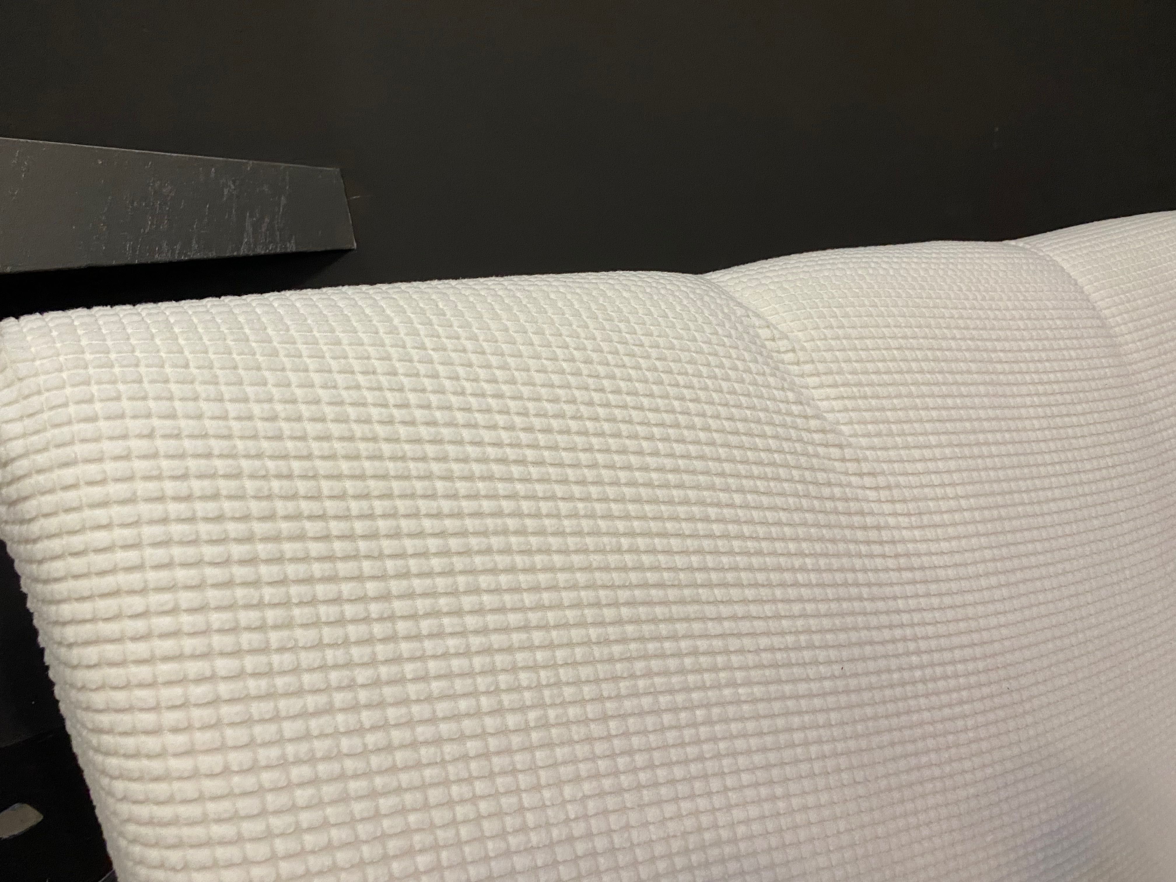 Pokrowiec na zagłówek łóżka, fotela biały/kremowy