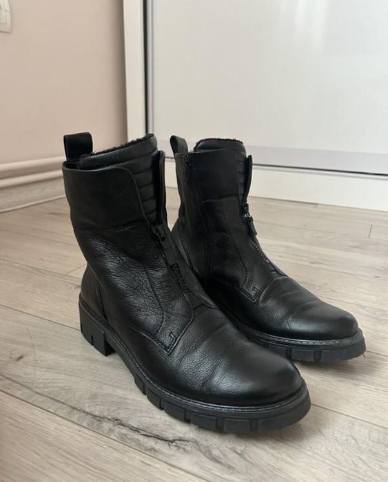 Шкіряні мегазручні  ботильйони, черевики Ara