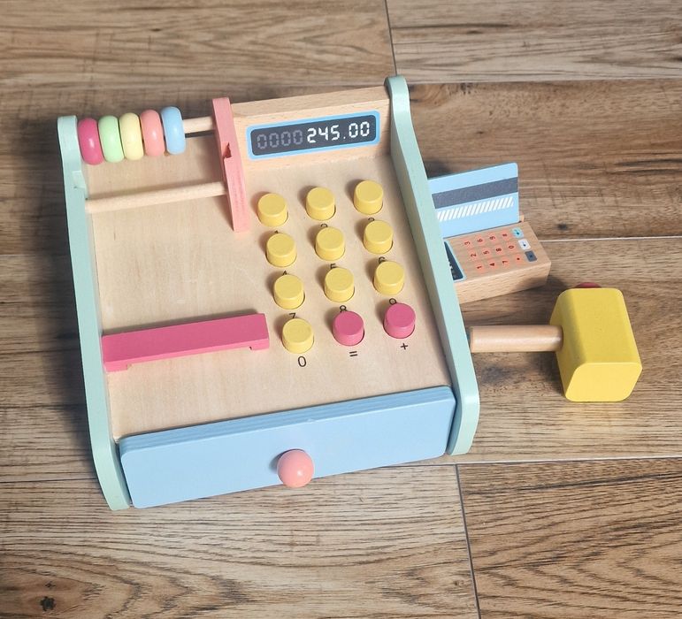 Drewniana kasa fiskalna Merkan