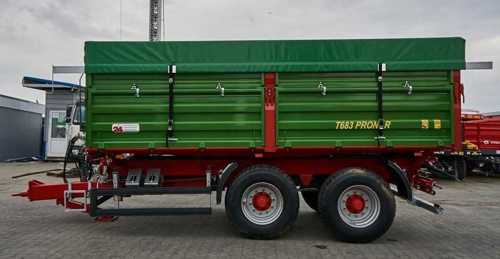 Przyczepa PRONAR PT610 PT510 10t PT612 PT512 12t T680 PLANDEKA GRATIS
