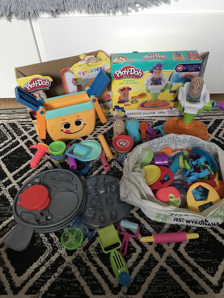 Play doh kuferek i fryzjer i akcesoria