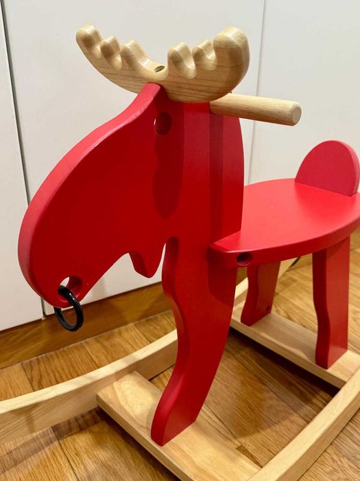 IKEA Wooden Rocking Horse Model EKORRE – Excellent Condition!!64284748483329121