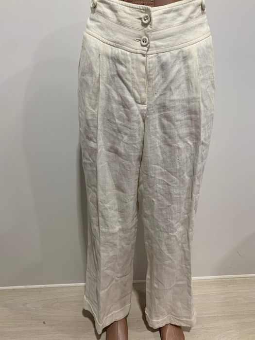 Жіночі штани з льону