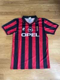 Ac milan football t-shirt vintage (M)