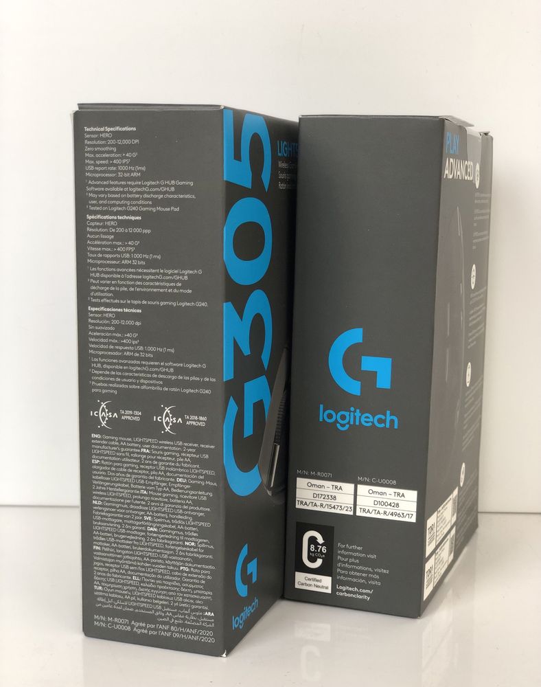 Бездротова Ігрова Миша Logitech G305 Wireless Чорна (910-005283)