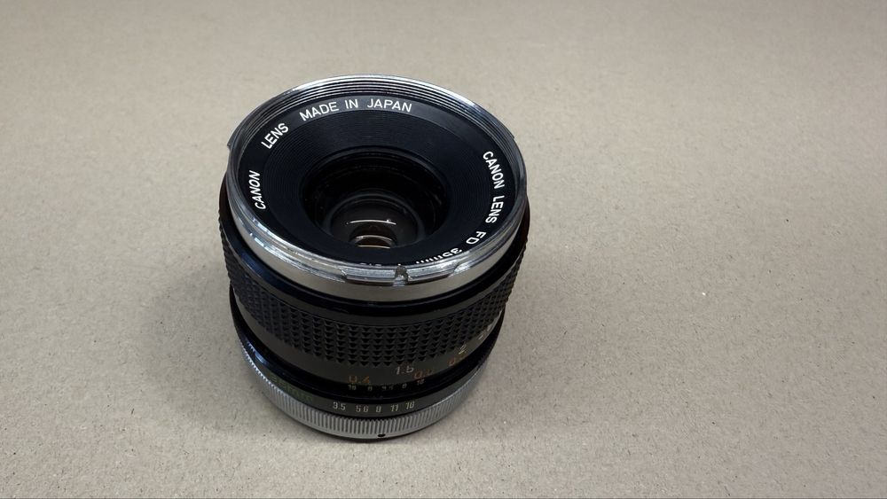 Obiektyw Canon FD 35 mm F3,5
