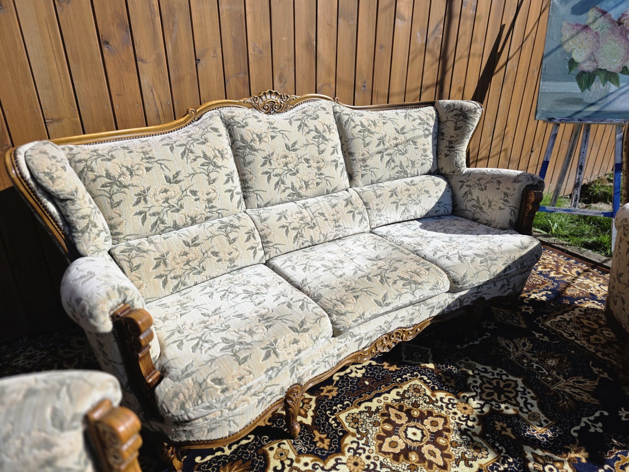 Wypoczynek Ludwik sofa + 2 fotele #1761  Stylowy Węgrów