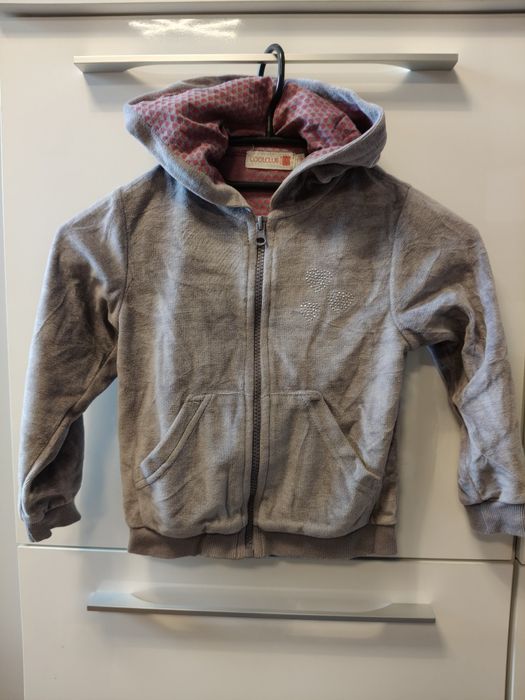 Bluza dziewczęca na zamek