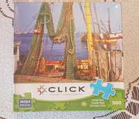 Puzzle XL "Port rybacki" 500 dużych elementów TANIO