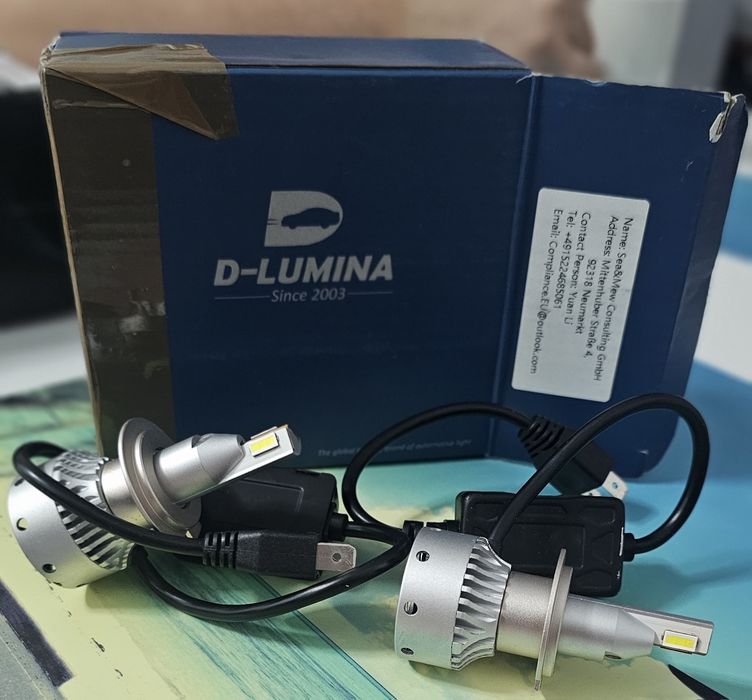 2sztuki Żarówek LED D-Lumina H7
