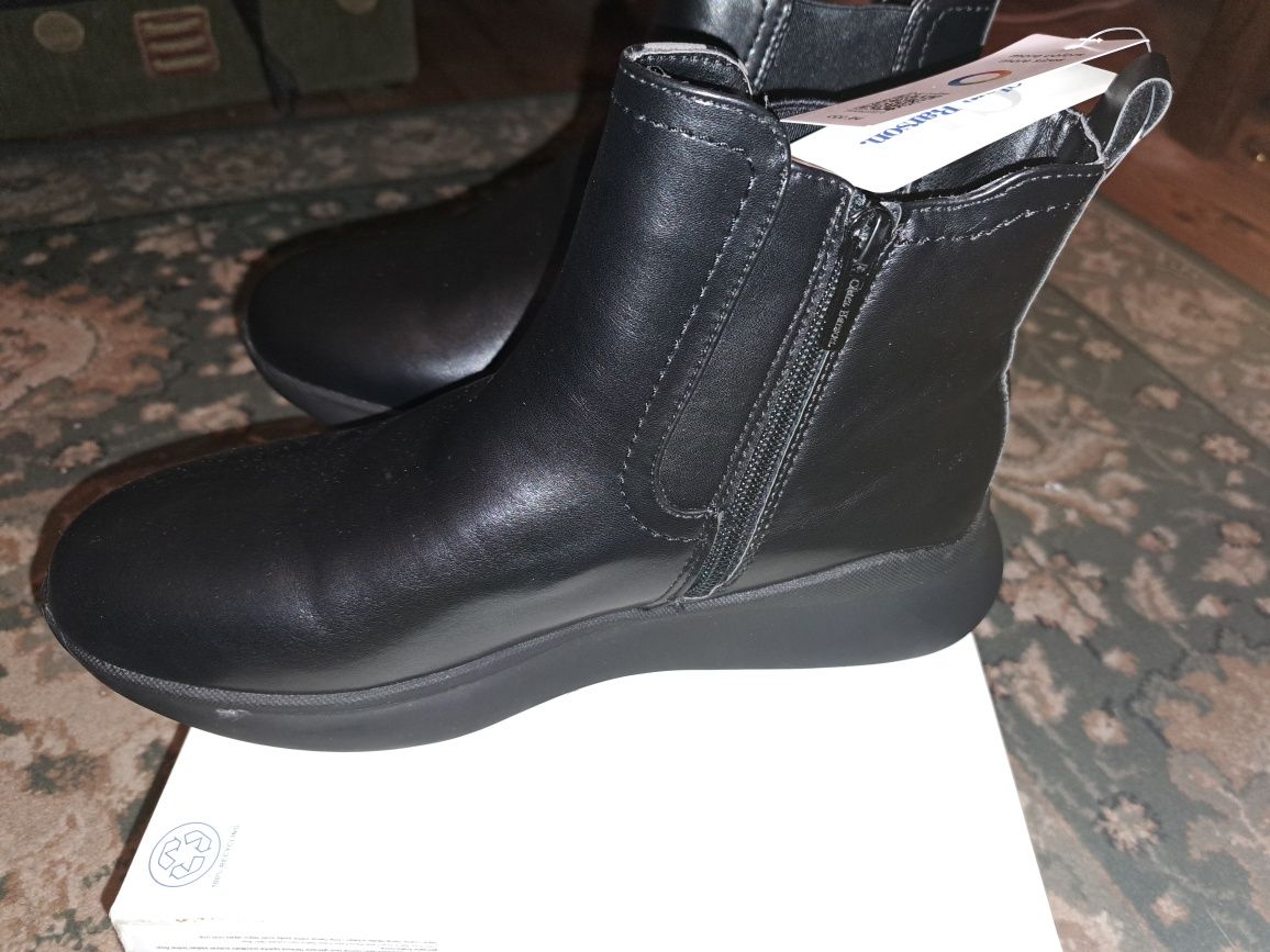 Nowe buty , Botki, clara barson rozmiar 40 , czarne
