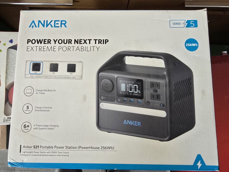 Power Station Anker 256Wh na caixa como nova com garantia