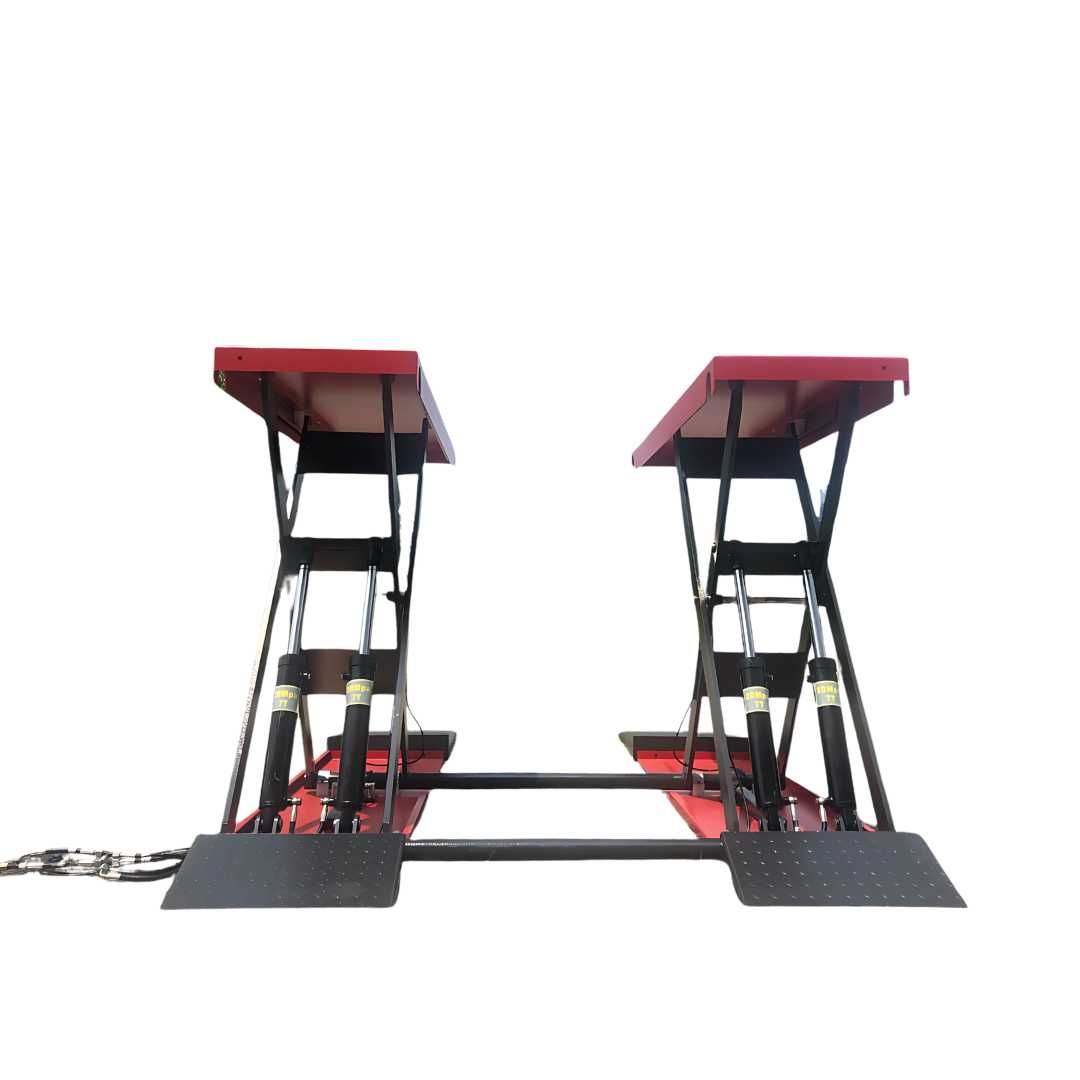 Podnośnik Nożycowy Mobilny 1.4M BAUTOMATION 4Tony + Olej 10 litrów