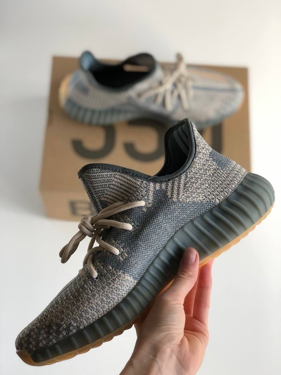 Мужские кроссовки Adidas Yeezy Boost 350 v2 combo. Размеры 40-45