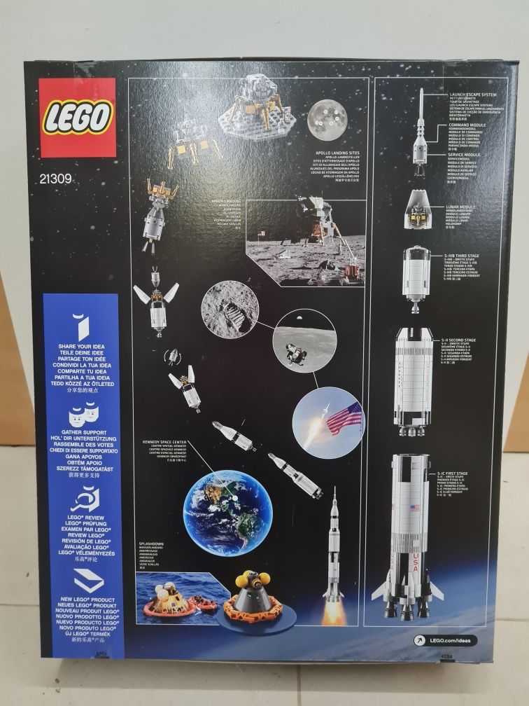 92176 Lego 21309 Rakieta  NASA Apoollo Saturn V