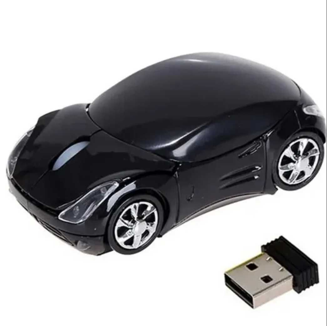 Mysz Bluetooth, czarny samochód