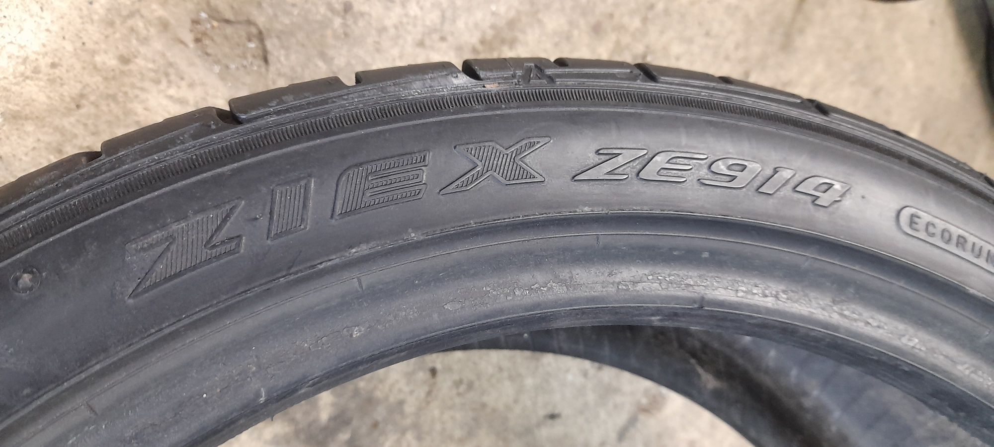 215 40 R17 w para lato Falken ziex zt914 wymiana