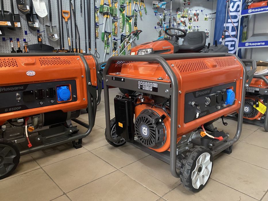 Генератор HUSQVARNA G5500P 5,5кВт Швеція