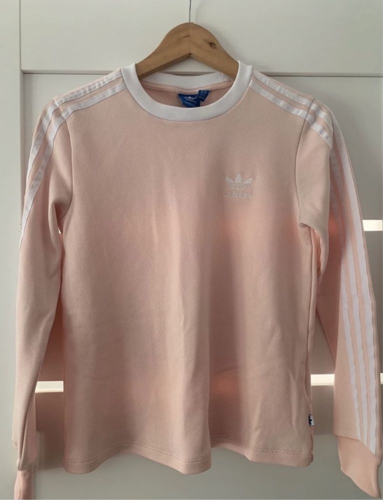 Różowa bluza Adidas r. S