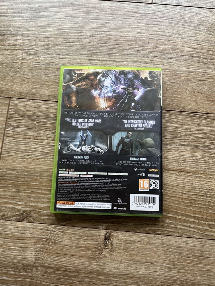 Gra Star Wars Force Unleashed II Xbox360 360 Xbox One S X Series X