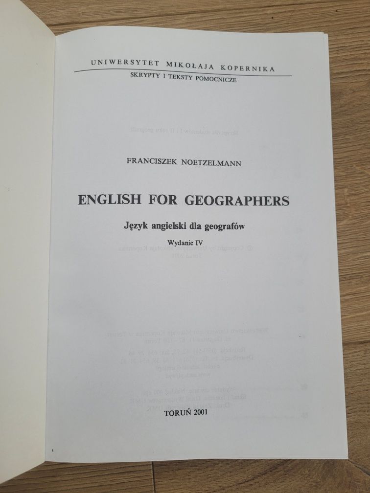 English for Geographers