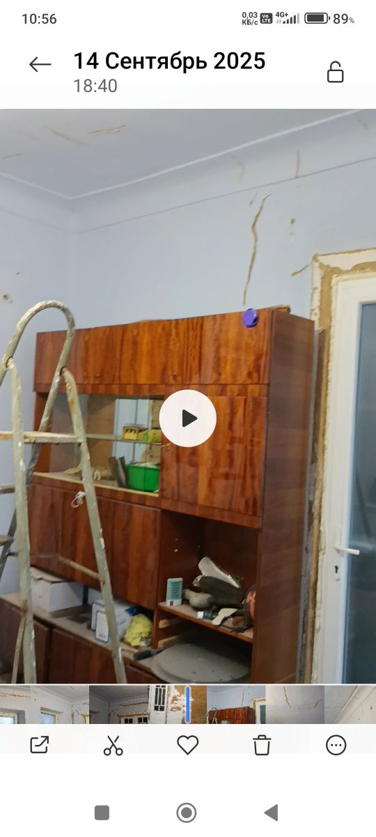 Отдам сервант, может кому сгодится на дачу