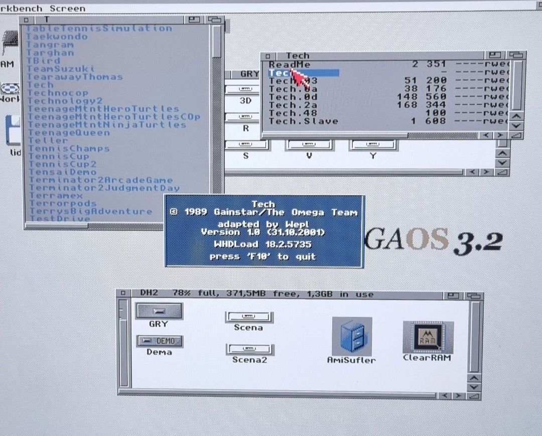 Karta CF Amiga OS 3.2.3 gotowiec 8GB