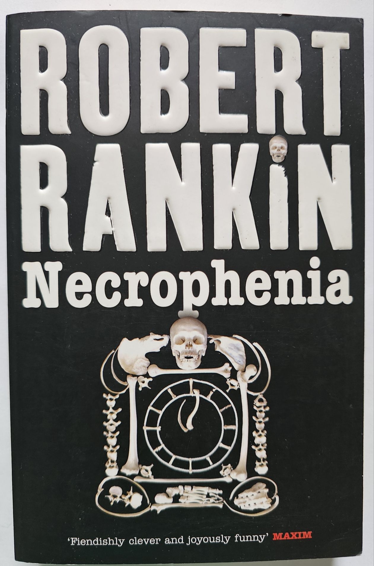 Necrophenia Robert Rankin książka ANG