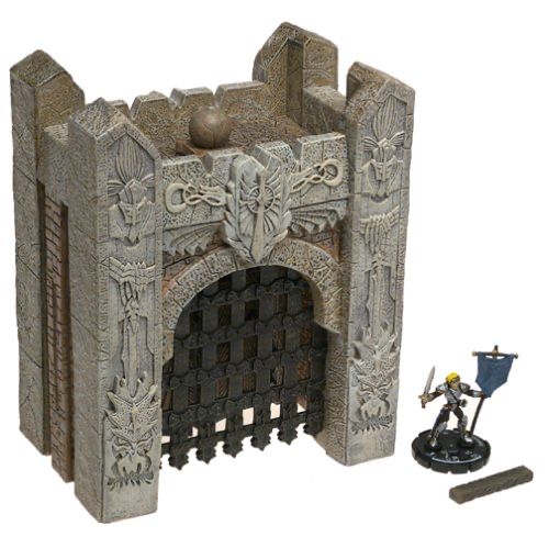 Mage Knight - Castle Gatehouse com Miniatura original e extras