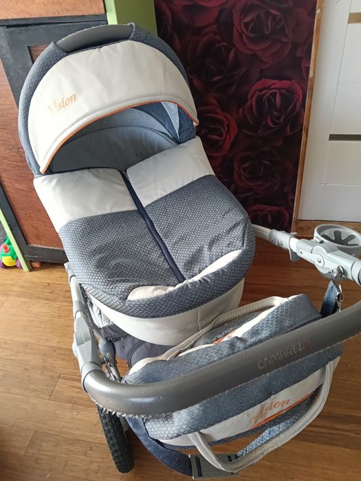 Wózek Camarello Vision gondola plus gratisy zabawki mata