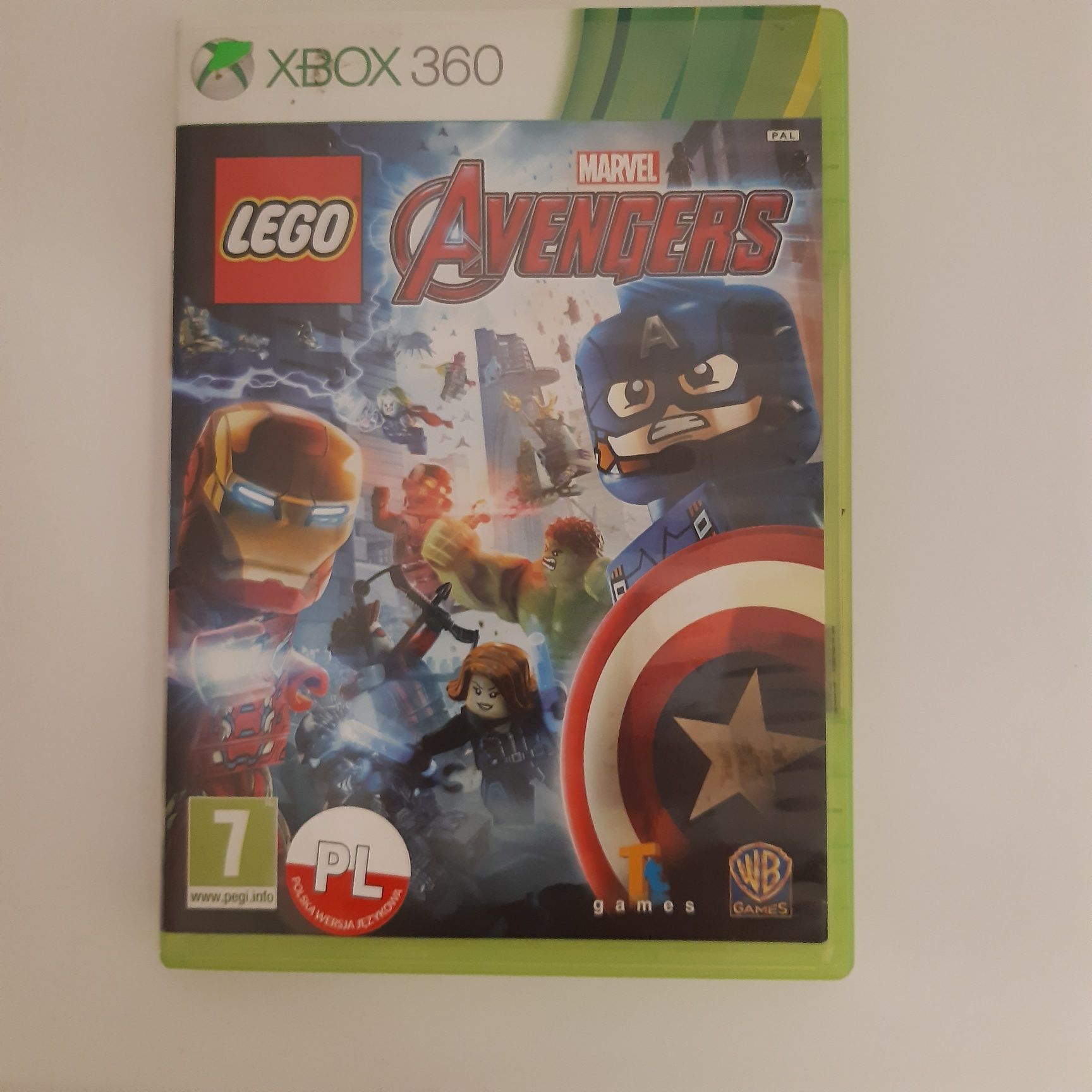 Gra Lego Avengers xbox 360 po polsku