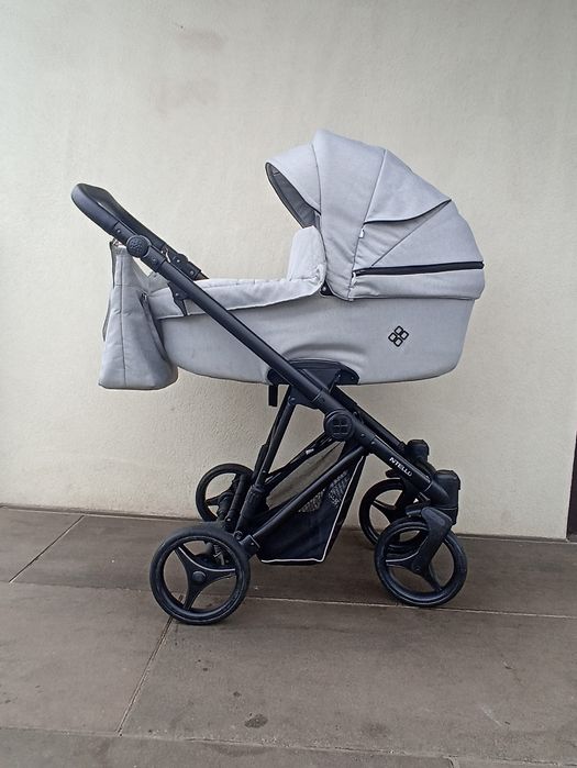 Wózek 3w1,4w1 Bebetto nitello szary fotelik maxi Cosi