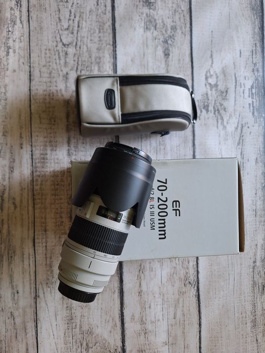 Canon 70-200 mm f/2.8 L EF IS III USM stan jak nowy