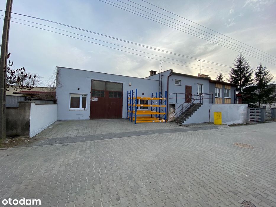 Hala w produkcyjno - magazynową o powierzchni 340 m²