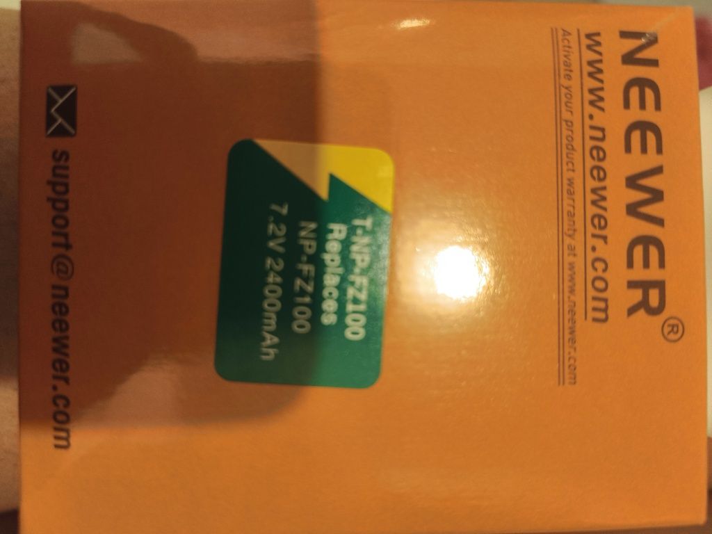 Bateria câmera profissional