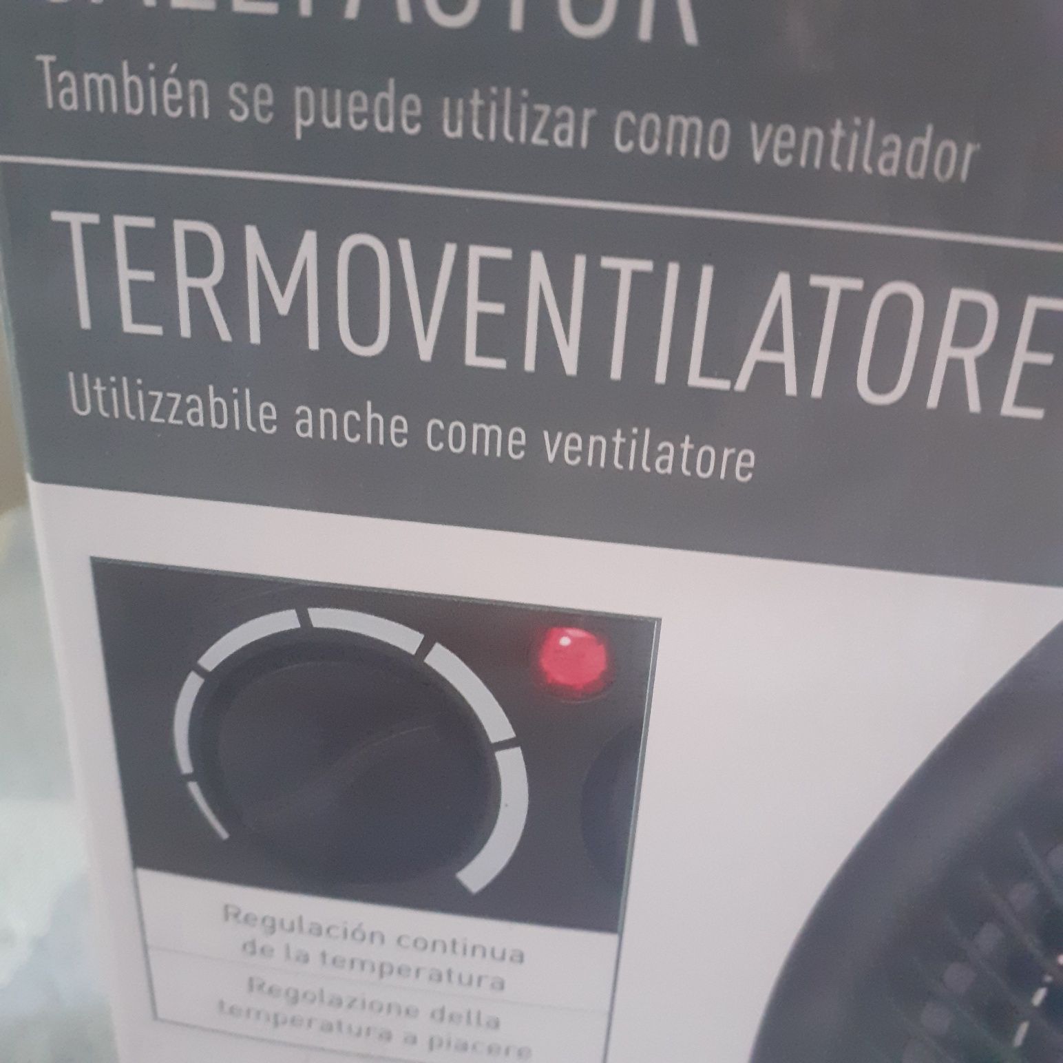 Termoventilador novo SilverCrest
