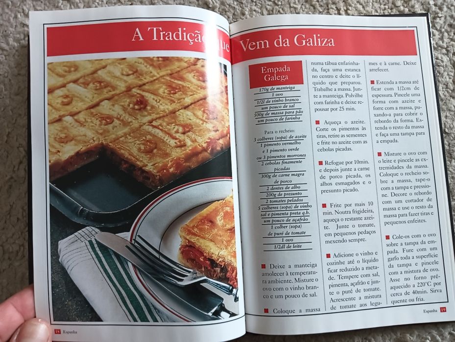 ESPANHA -Coleção As melhores receitas internacionais 			Como Novo!