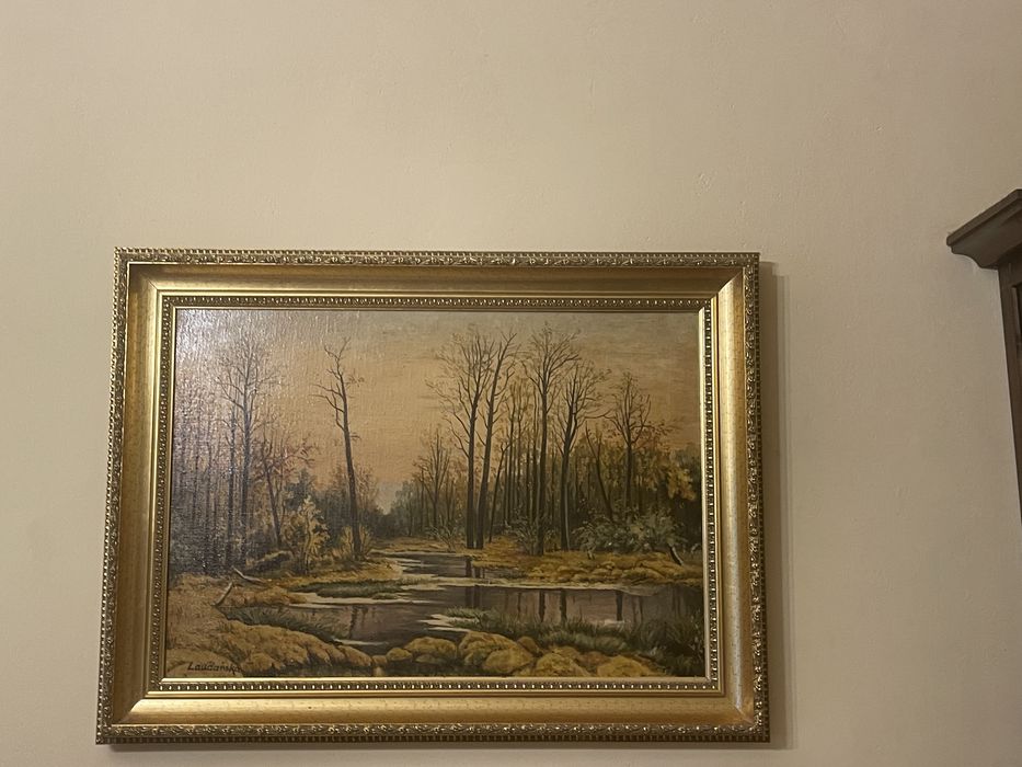 Sześć obrazów cztery pory roku w Polsce Laudańska