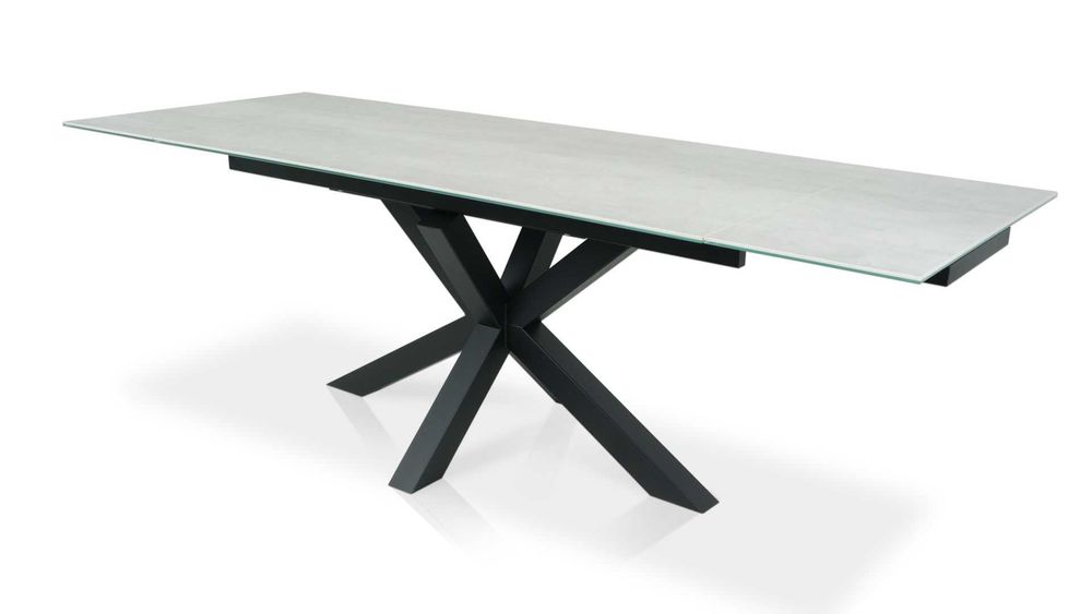 Stół ze spieku kwarcowego rozkładany 180-260x90cm