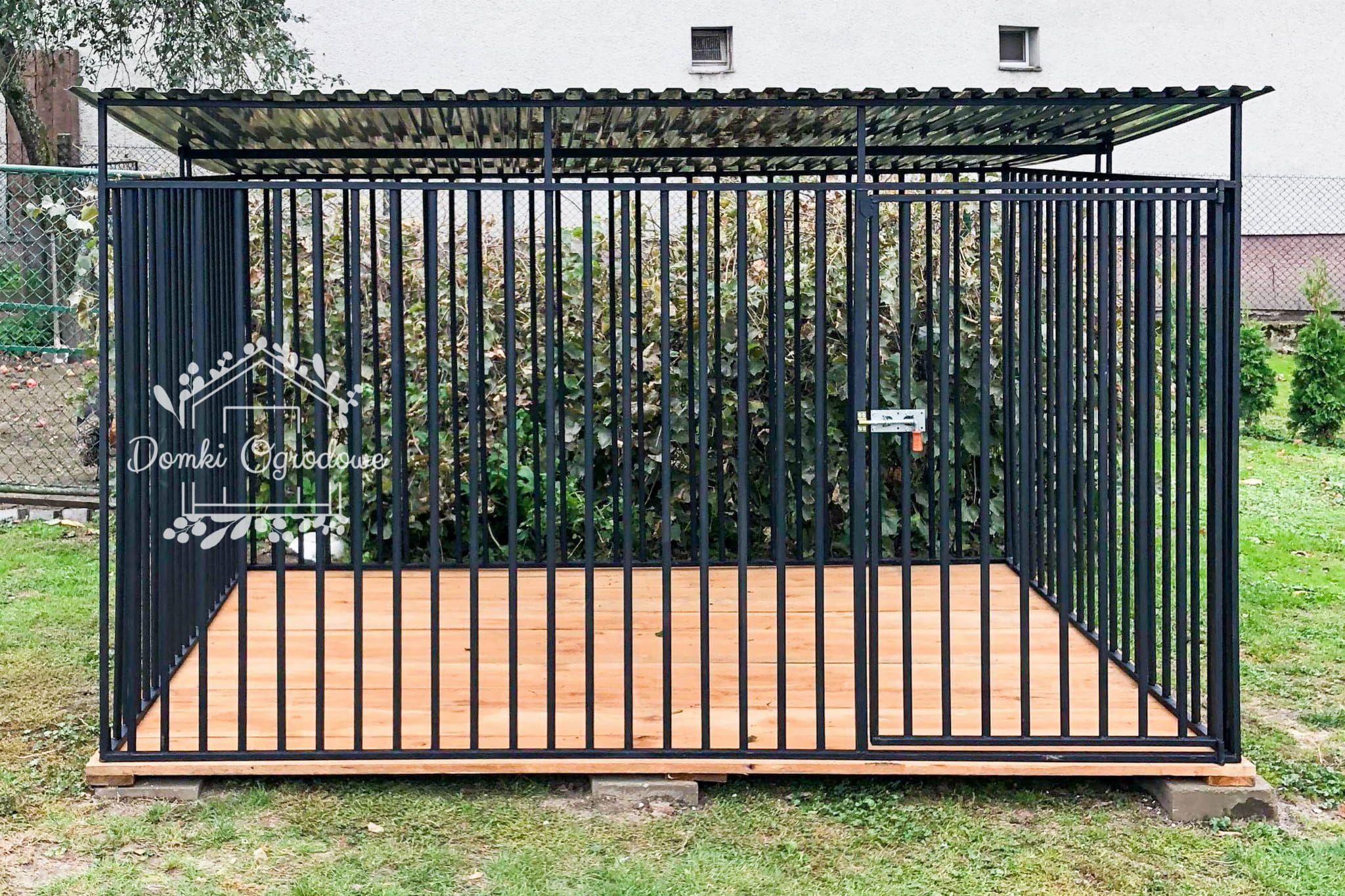 Kojec dla Psów 3x2,5m - Drewniana podłoga ID598