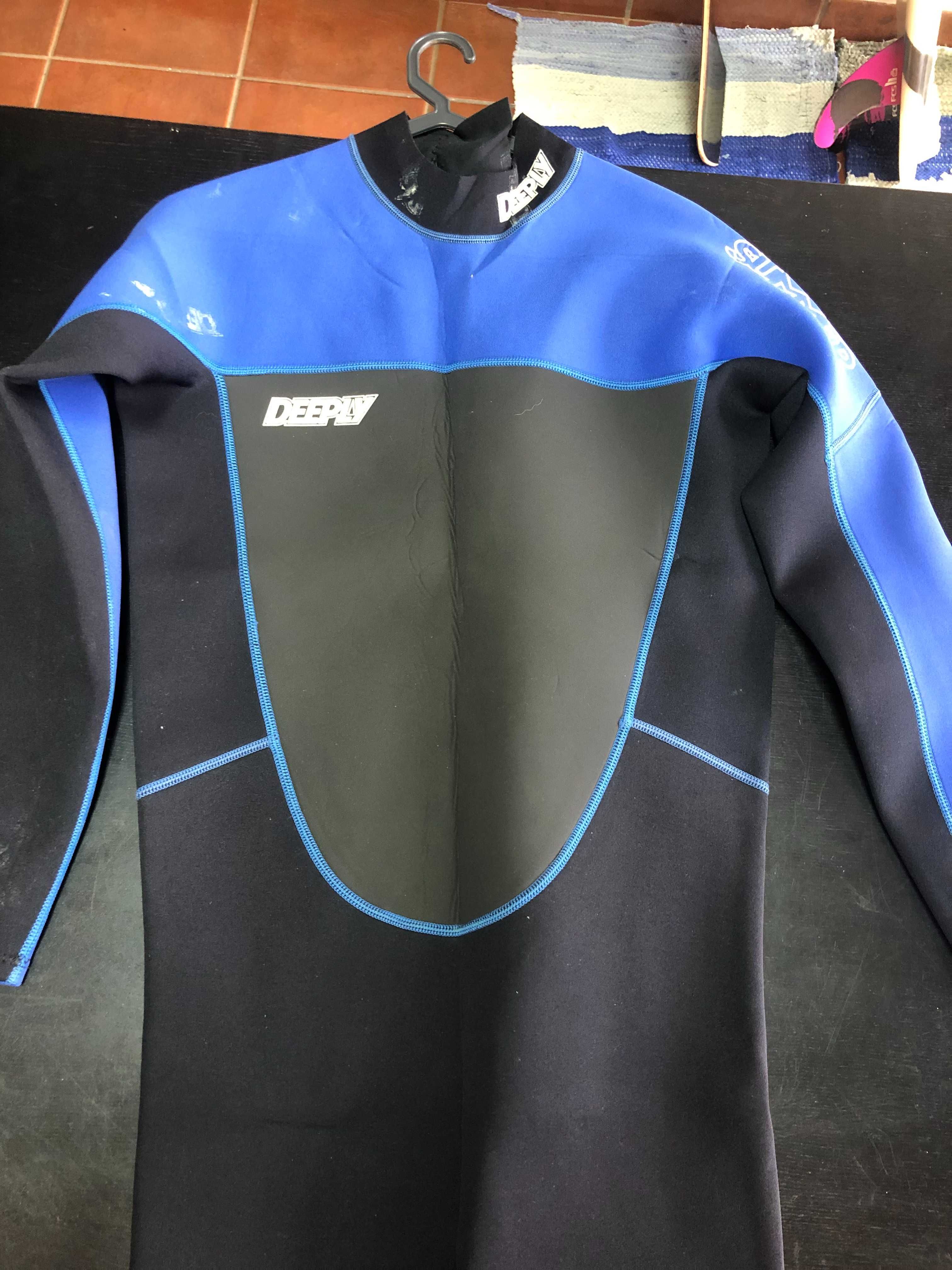 Fato de surf wetsuit Deeply