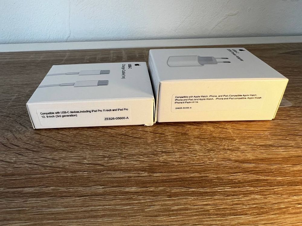 Oryginalna ładowarka Apple 20W + kabel USB-C (1m)